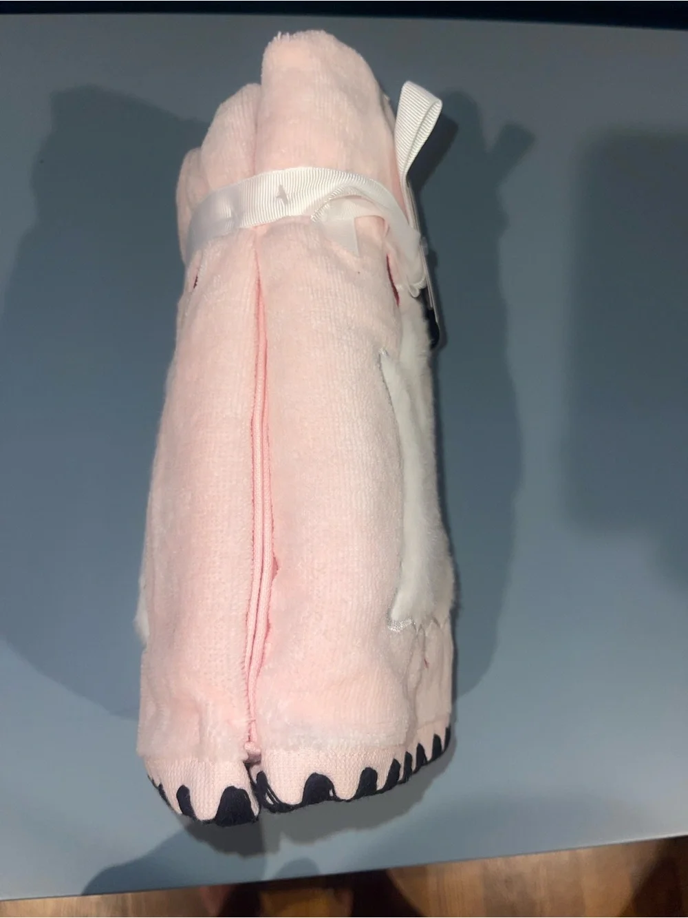 Kassatex Pink Halloween Devil Ghost Hand Towels Set of 2 NWT